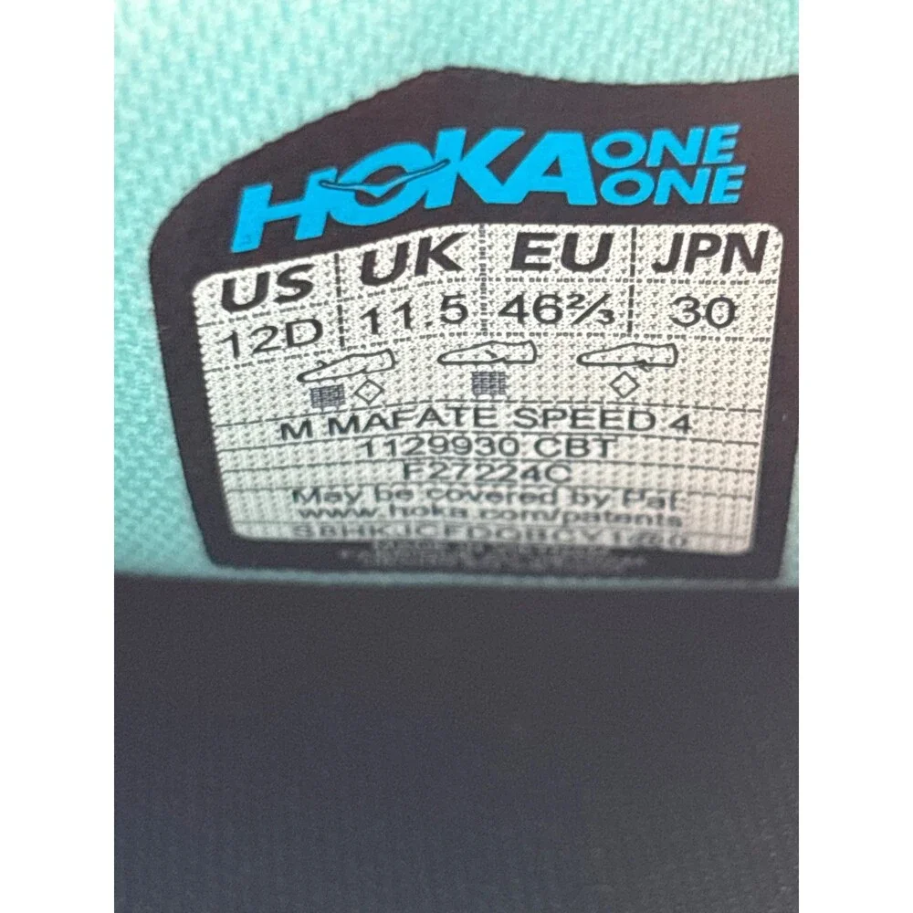 Hoka MAFATE SPEED 4 CBT Men's NEW Running Shoes Multicolor US Size 12D